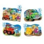 Set primele mele 4 puzzle-uri Monster truck 2-5 ani
